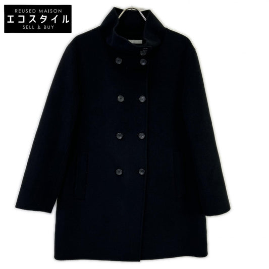 theory luxe Theory Luxe 4309601 24AW Black MOXIE OLEVIA Stand-Collar Coat Jacket