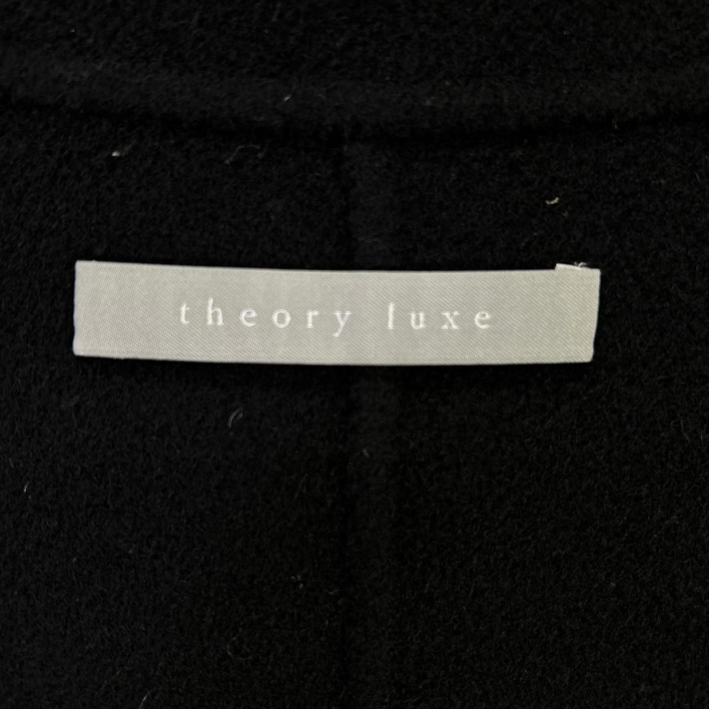 theory luxe セオリーリュクス 4309601 24AW ブラック MOXIE OLEVIA スタンドカラーコート ジャケット