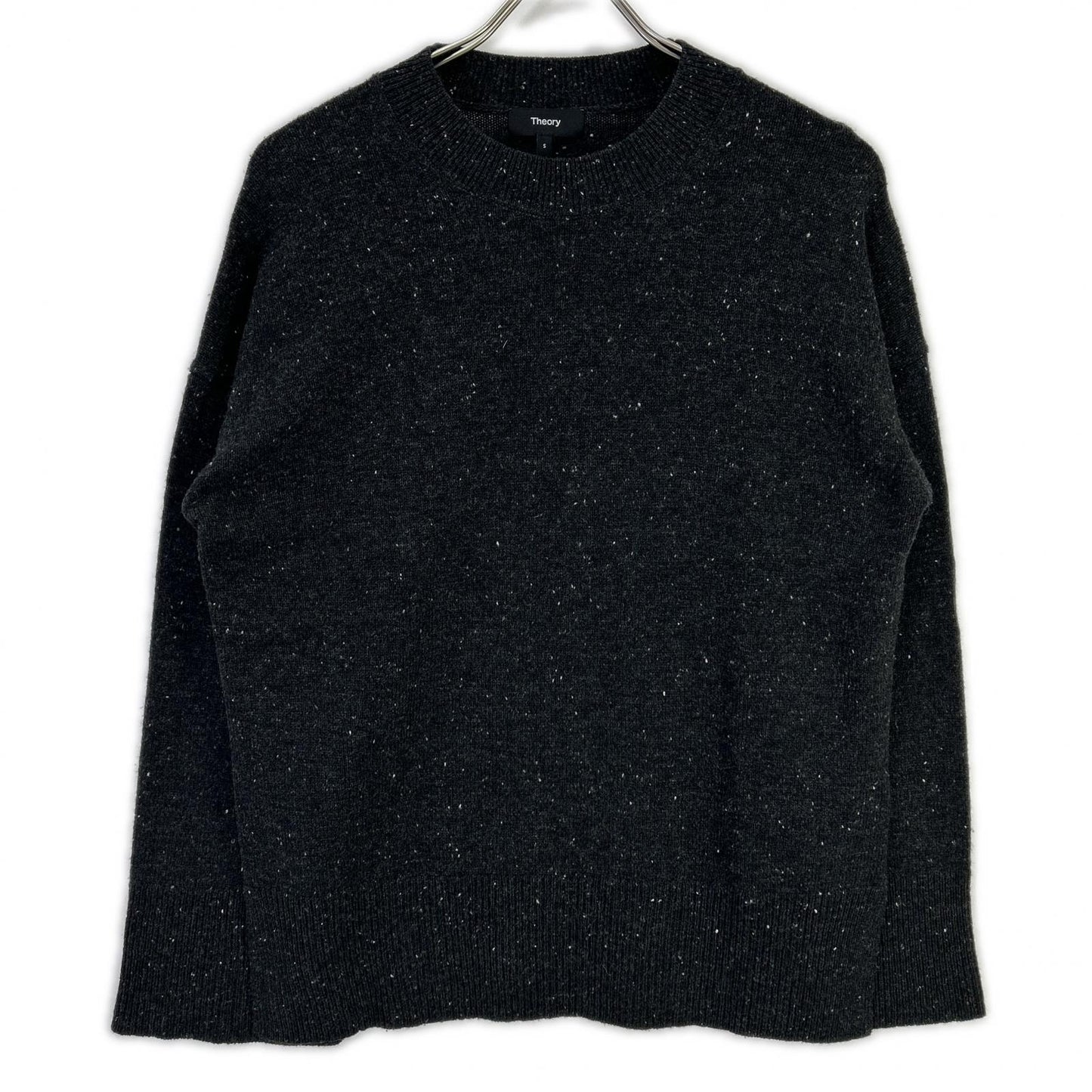 Theory セオリー 3401701 23AW ブラック WOOL CASHセーター トップス