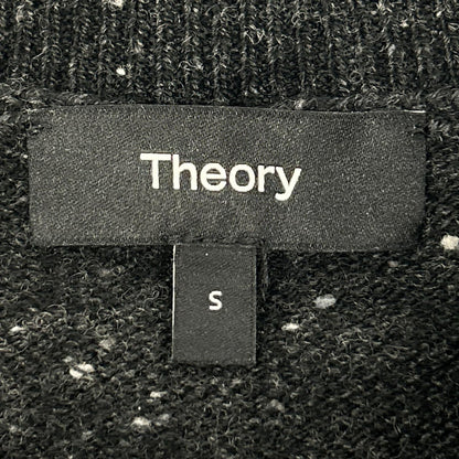Theory セオリー 3401701 23AW ブラック WOOL CASHセーター トップス