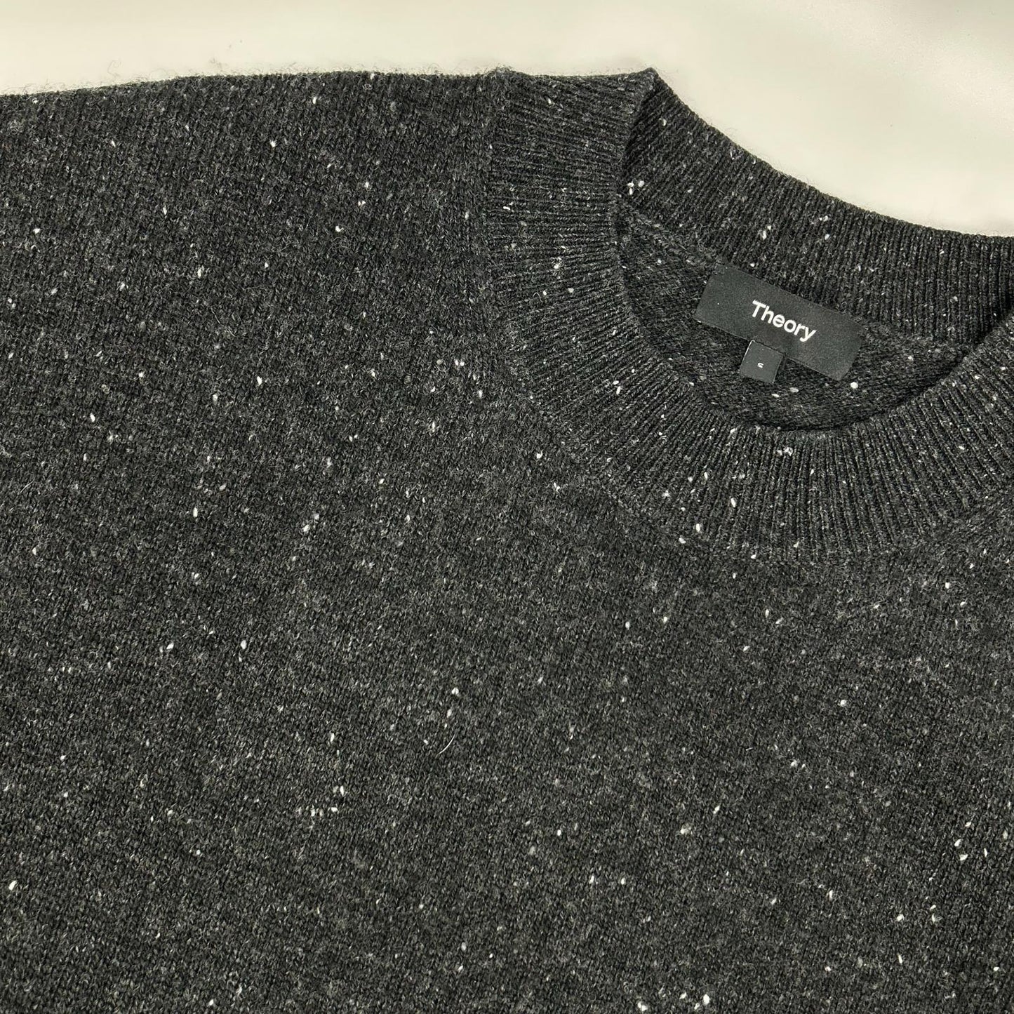Theory セオリー 3401701 23AW ブラック WOOL CASHセーター トップス