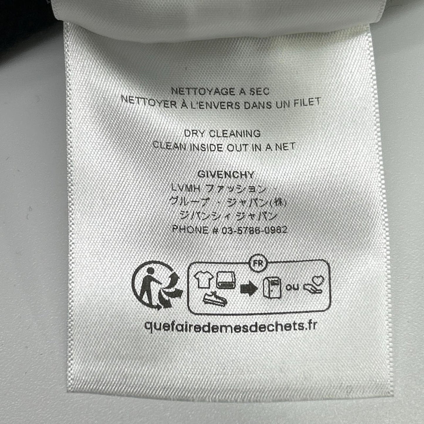 GIVENCHY ジバンシィ BM900G400M ブラック ウール ロゴ ニット トップス