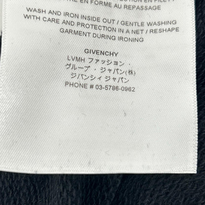 GIVENCHY 纪梵希 BMJ03C30AF 黑色 圆领 Logo 卫衣 上衣