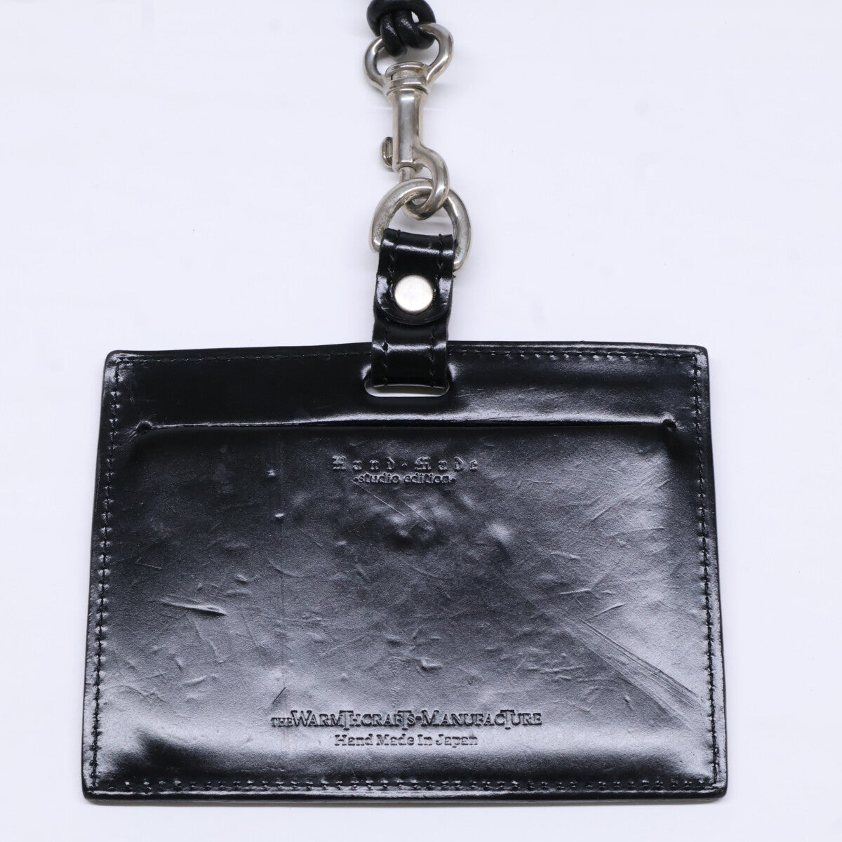 THE WARMTHCRAFTS-MANUFACTURE ウォームスクラフツマニュファクチャー CORDOVAN ID-PASSCASE コードバン IDパスケース カードケース
