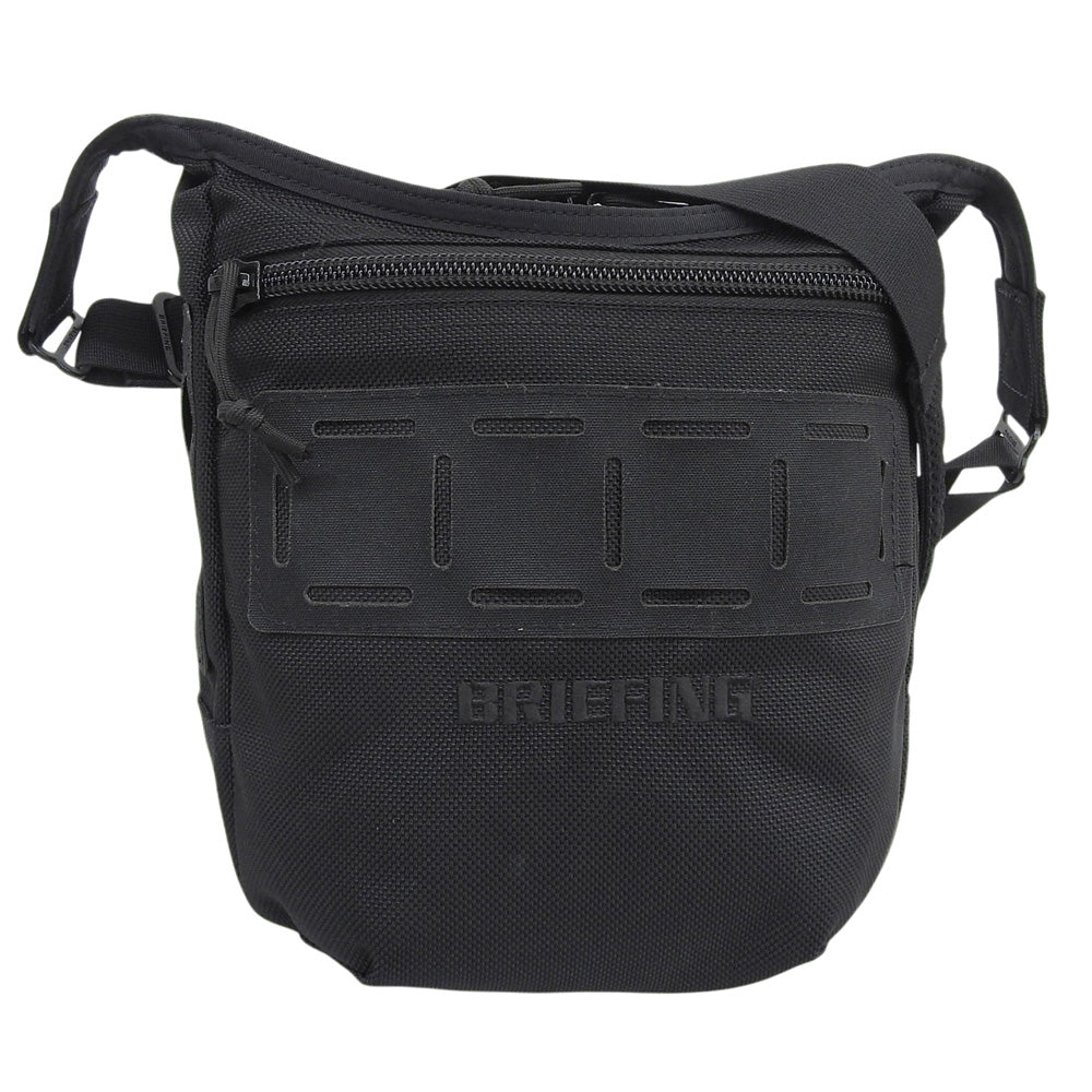 BRIEFING ブリーフィング 美品 プログレッシブ トリッパー ショルダーバッグ メンズ 黒 ブラック ショルダーバッグ