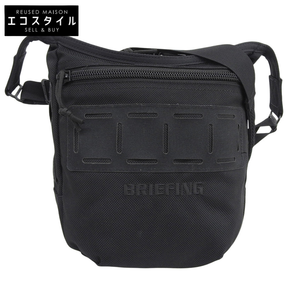 BRIEFING ブリーフィング 美品 プログレッシブ トリッパー ショルダーバッグ メンズ 黒 ブラック ショルダーバッグ