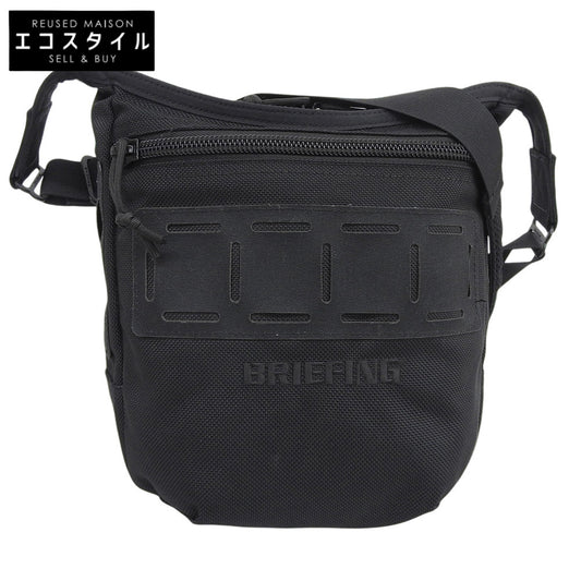 BRIEFING ブリーフィング 美品 プログレッシブ トリッパー ショルダーバッグ メンズ 黒 ブラック ショルダーバッグ