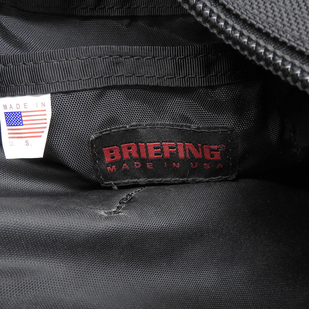BRIEFING ブリーフィング 美品 プログレッシブ トリッパー ショルダーバッグ メンズ 黒 ブラック ショルダーバッグ