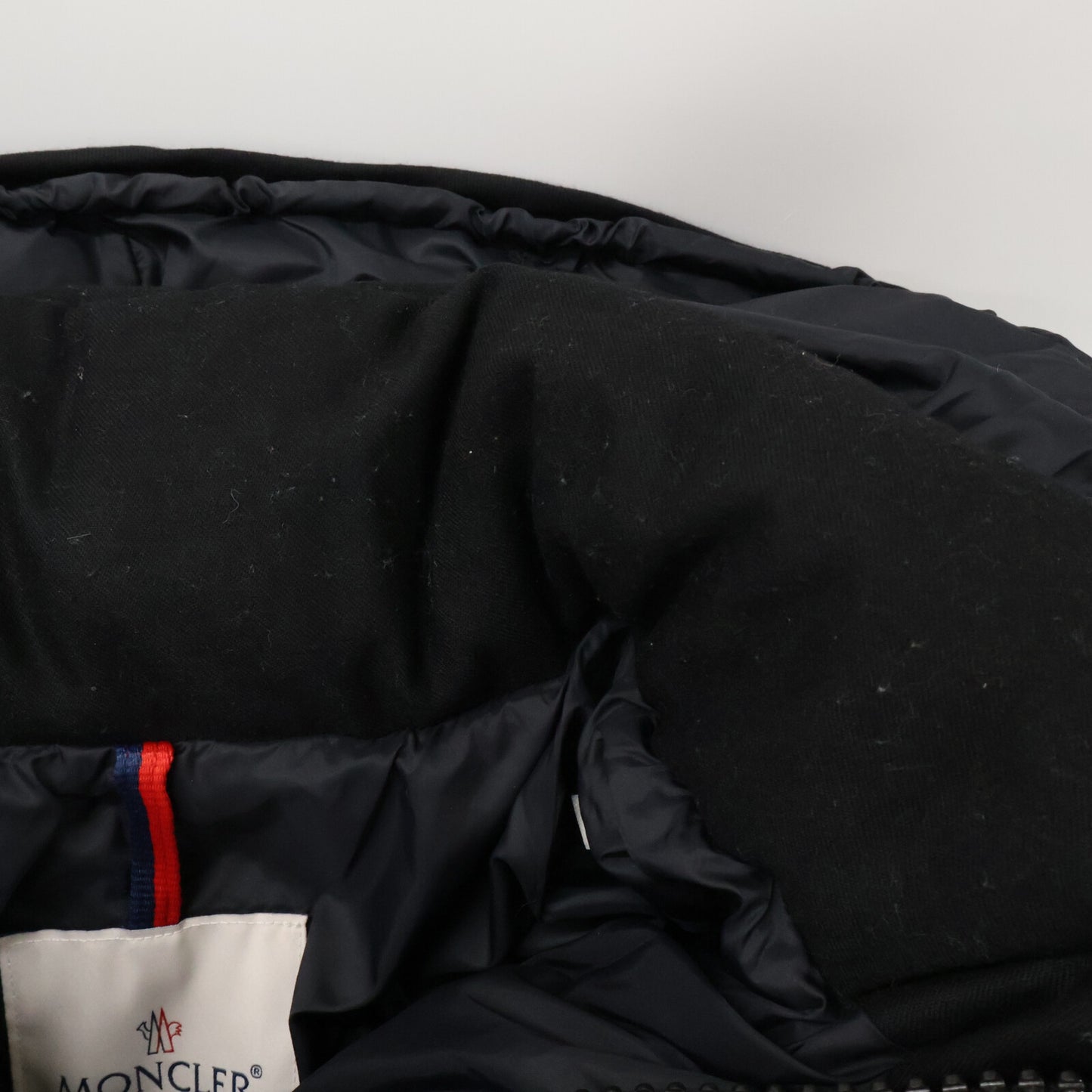 MONCLER Montgenevre Wool Hooded Down Jacket
