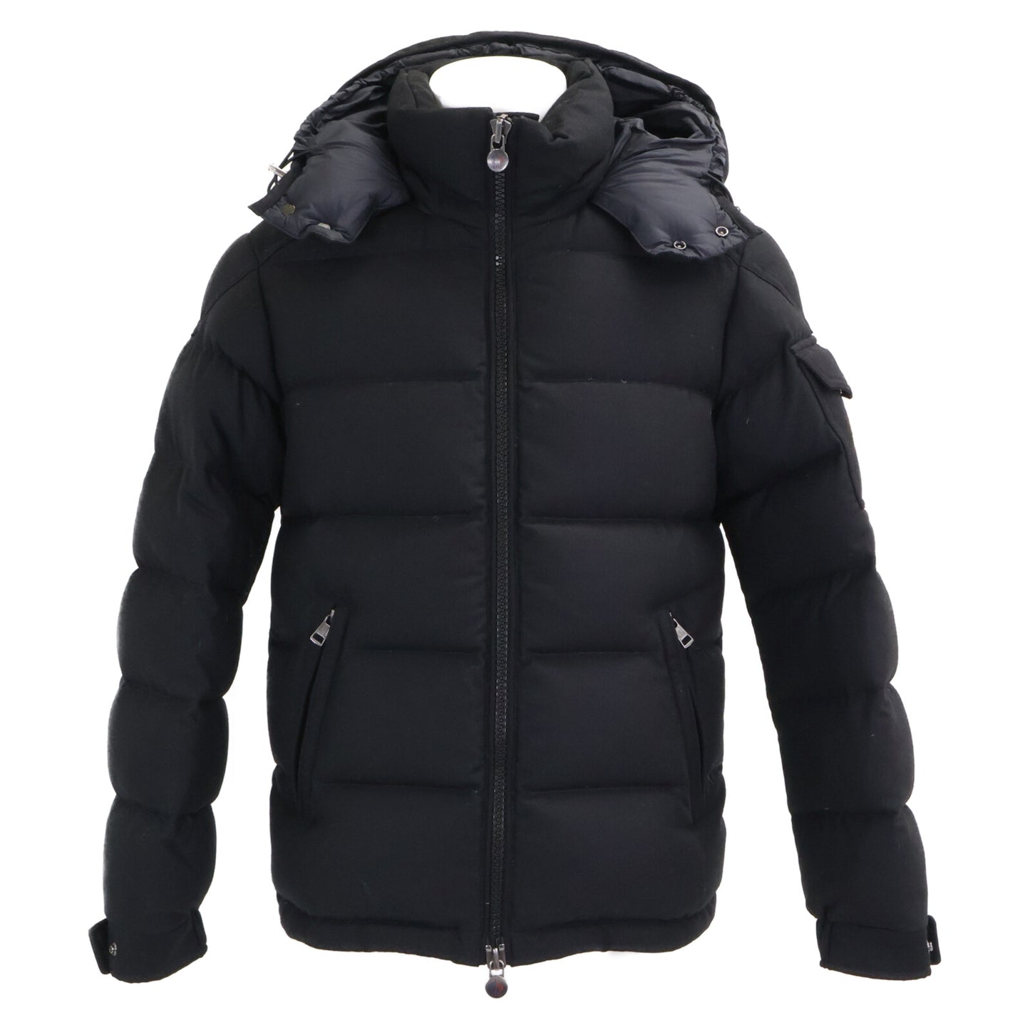 MONCLER Montgenevre Wool Hooded Down Jacket