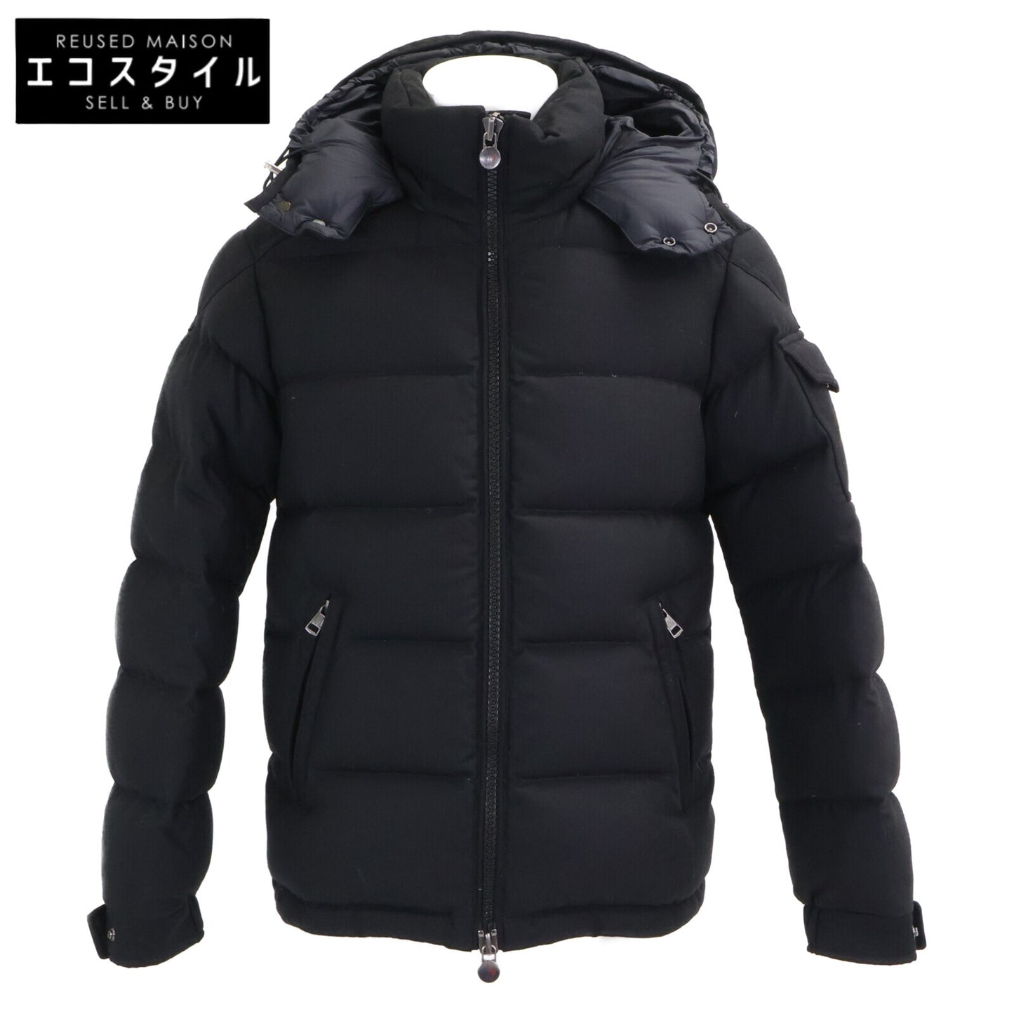 MONCLER モンクレール MONTGENEVRE モンジュネーブル ウール フード付ダウンジャケット ジャケット
