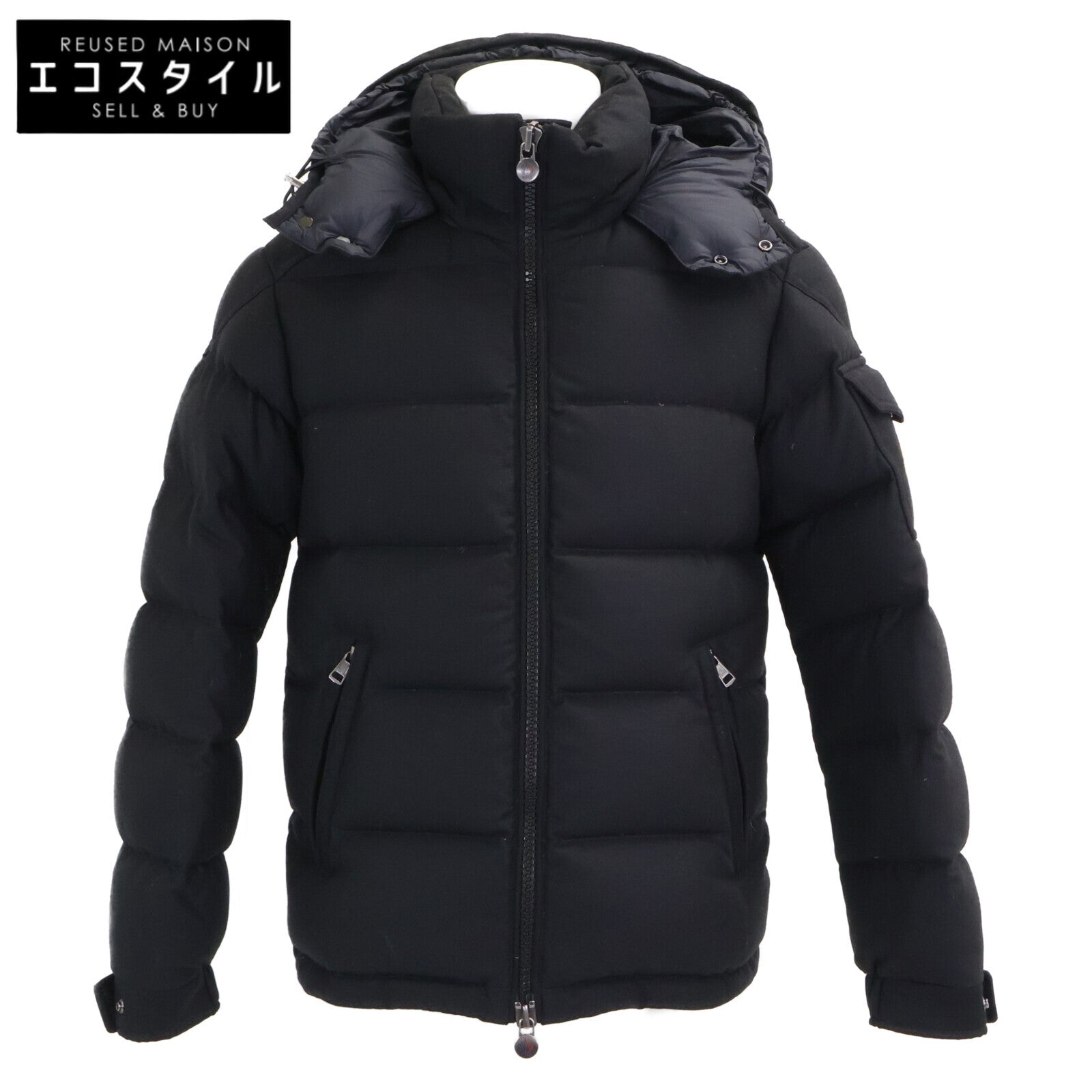 MONCLER モンクレール MONTGENEVRE モンジュネーブル ウール フード付ダウンジャケット ジャケット