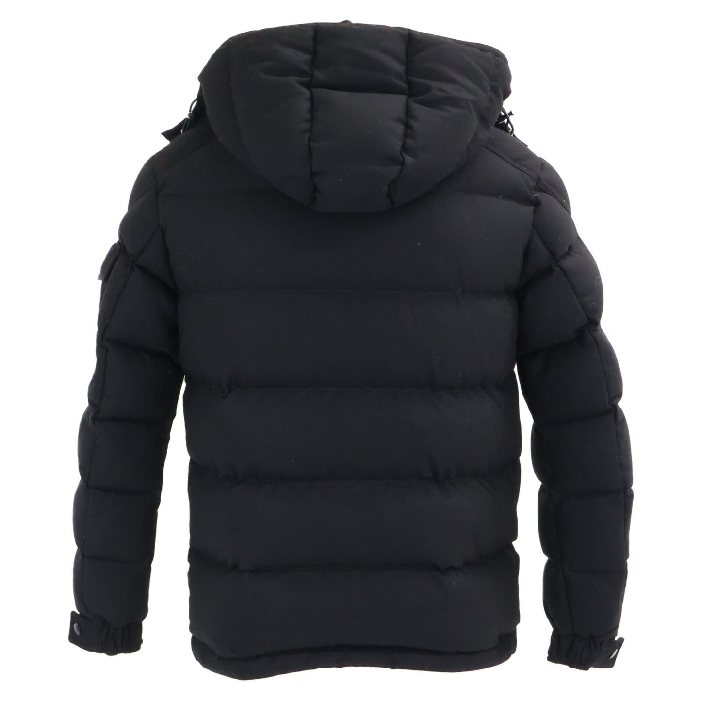MONCLER Montgenevre Wool Hooded Down Jacket