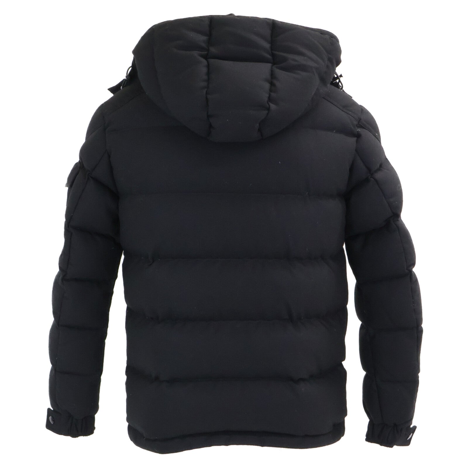 MONCLER Montgenevre Wool Hooded Down Jacket