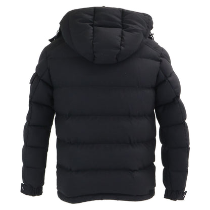 MONCLER Montgenevre Wool Hooded Down Jacket