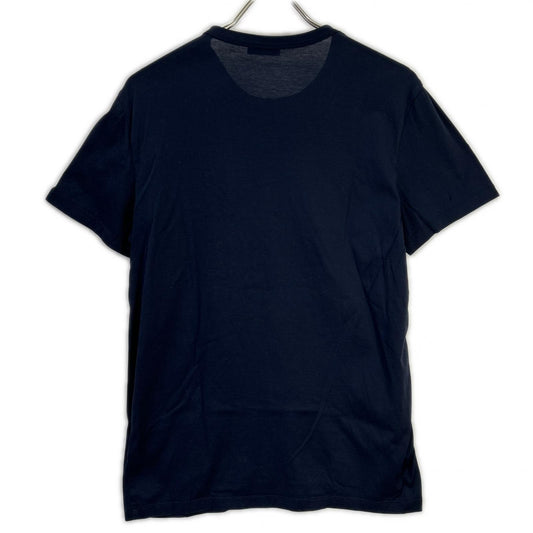 MONCLER モンクレール ネイビー ダブルワッペン MAGLIA Tシャツ トップス