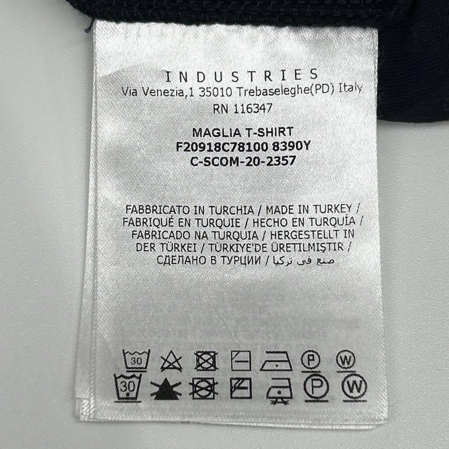 MONCLER モンクレール ネイビー ダブルワッペン MAGLIA Tシャツ トップス