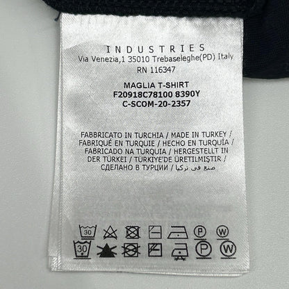 MONCLER モンクレール ネイビー ダブルワッペン MAGLIA Tシャツ トップス