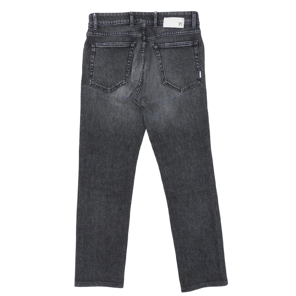 PT TORINO Black-gray SWING denim stretch pants, men's, 28