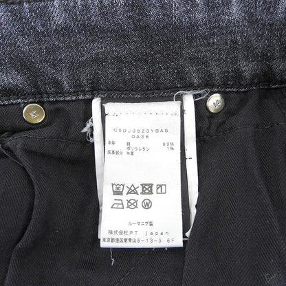 PT TORINO Black-gray SWING denim stretch pants, men's, 28