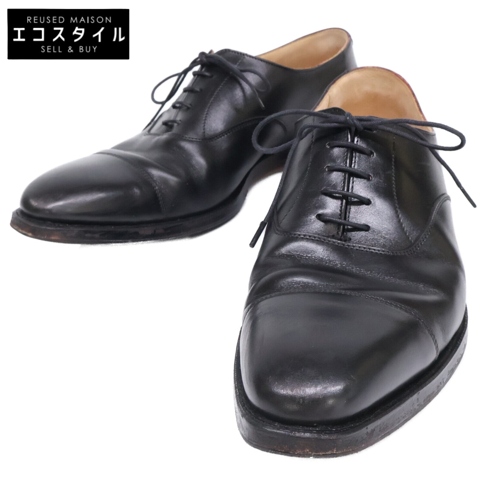 Crockett&Jones クロケット＆ジョーンズ ｘPaul Smith ポールスミス 25057 HALLAM ハラム ストレートチップ シューズ シューズ
