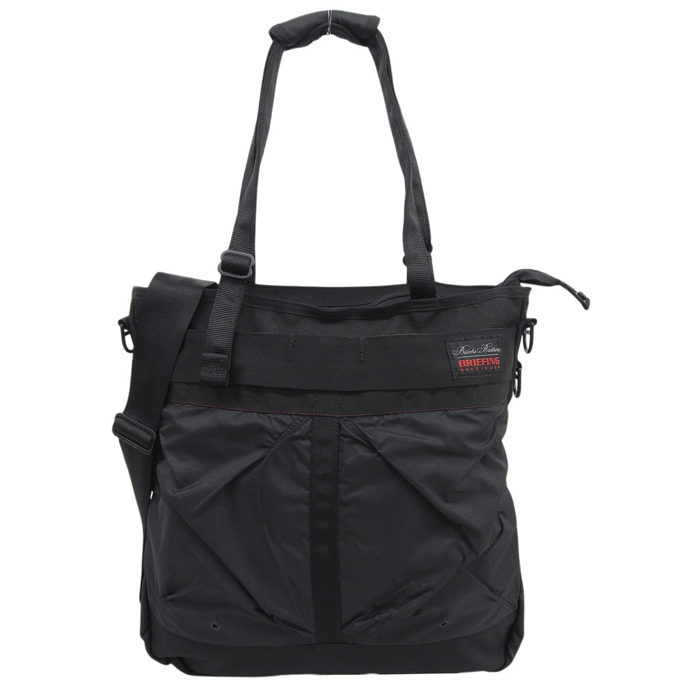 BRIEFING ブリーフィング 美品 ユーティリティヘルメットバッグ トートバッグ メンズ 黒 ブラック トートバッグ