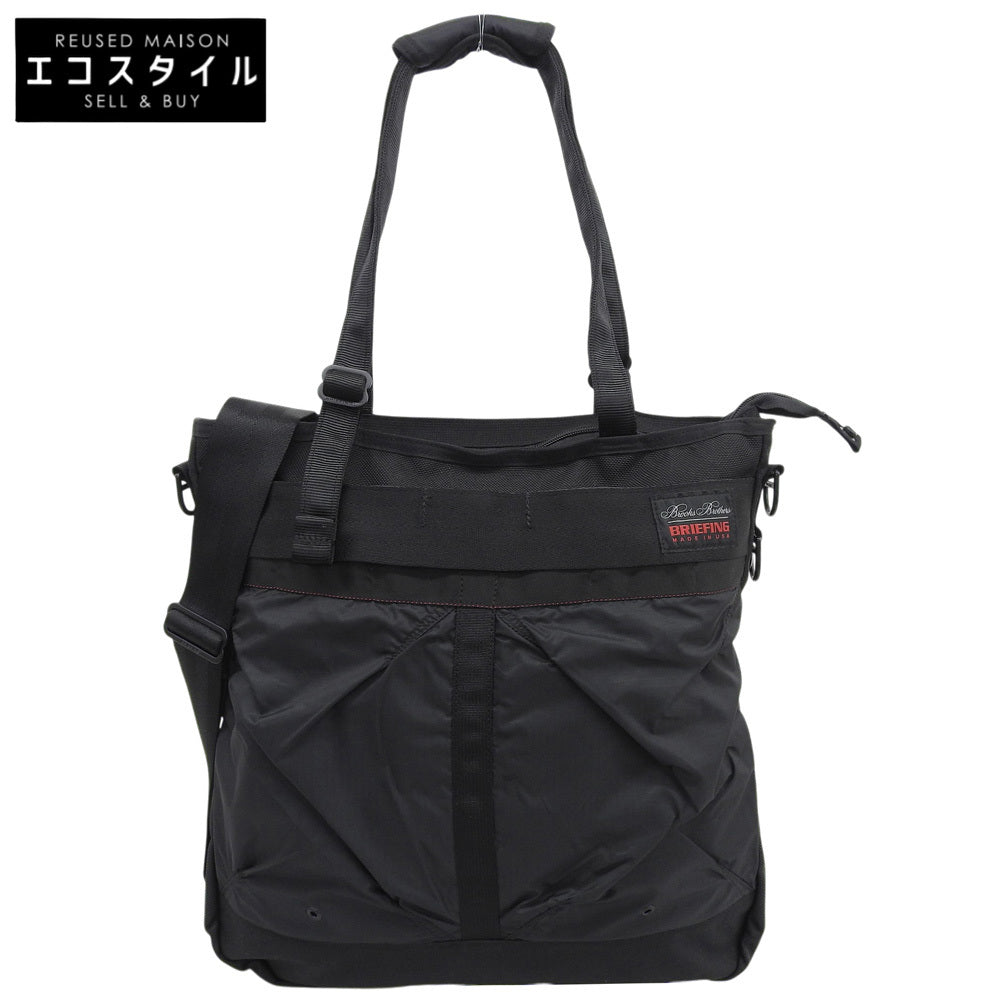 BRIEFING ブリーフィング 美品 ユーティリティヘルメットバッグ トートバッグ メンズ 黒 ブラック トートバッグ
