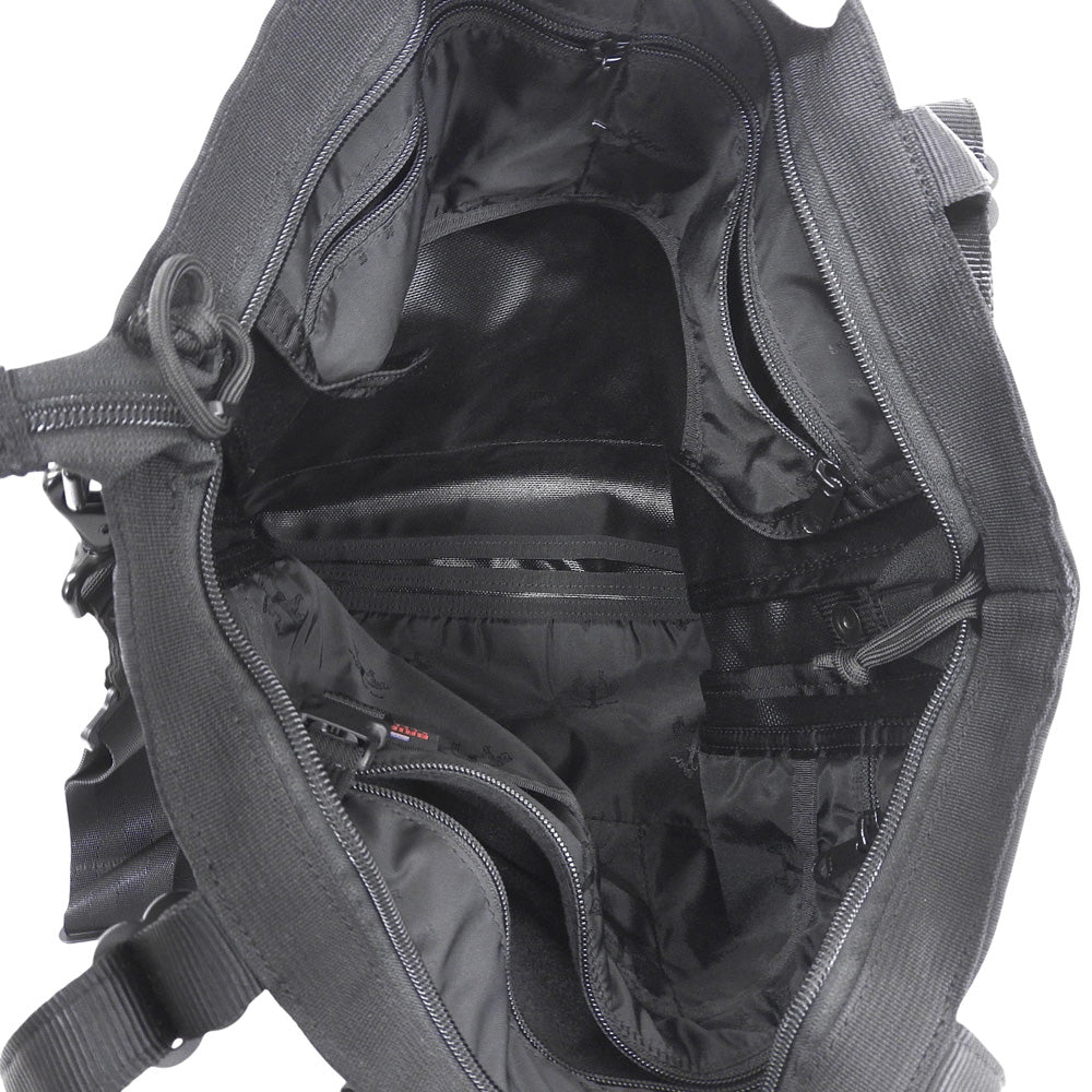 BRIEFING ブリーフィング 美品 ユーティリティヘルメットバッグ トートバッグ メンズ 黒 ブラック トートバッグ