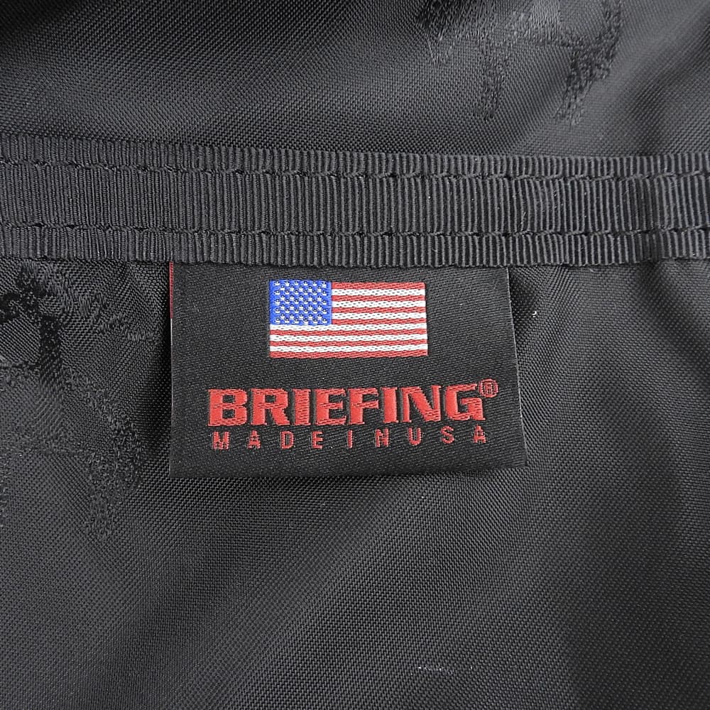 BRIEFING ブリーフィング 美品 ユーティリティヘルメットバッグ トートバッグ メンズ 黒 ブラック トートバッグ