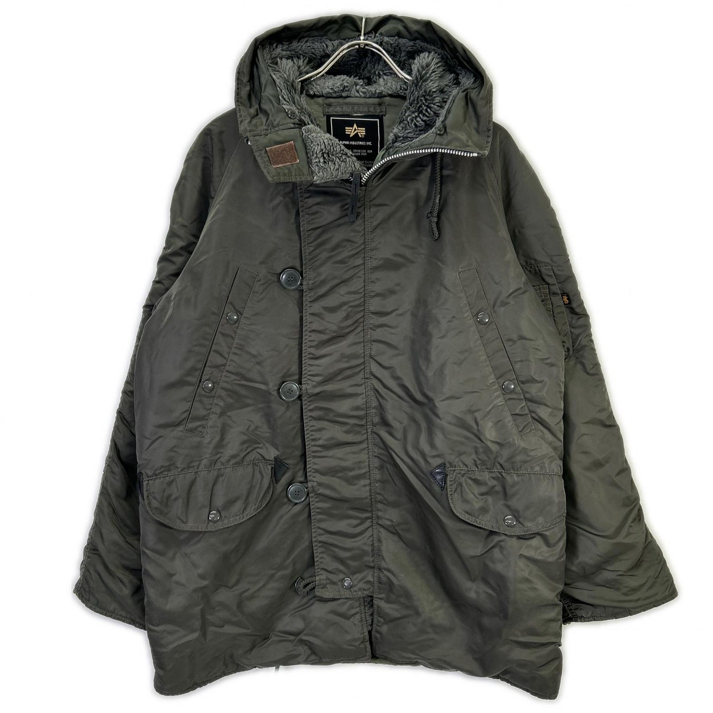 ALPHA INDUSTRIES アルファインダストリーズ 20024-76 カーキ N-3B フライトジャケット コート