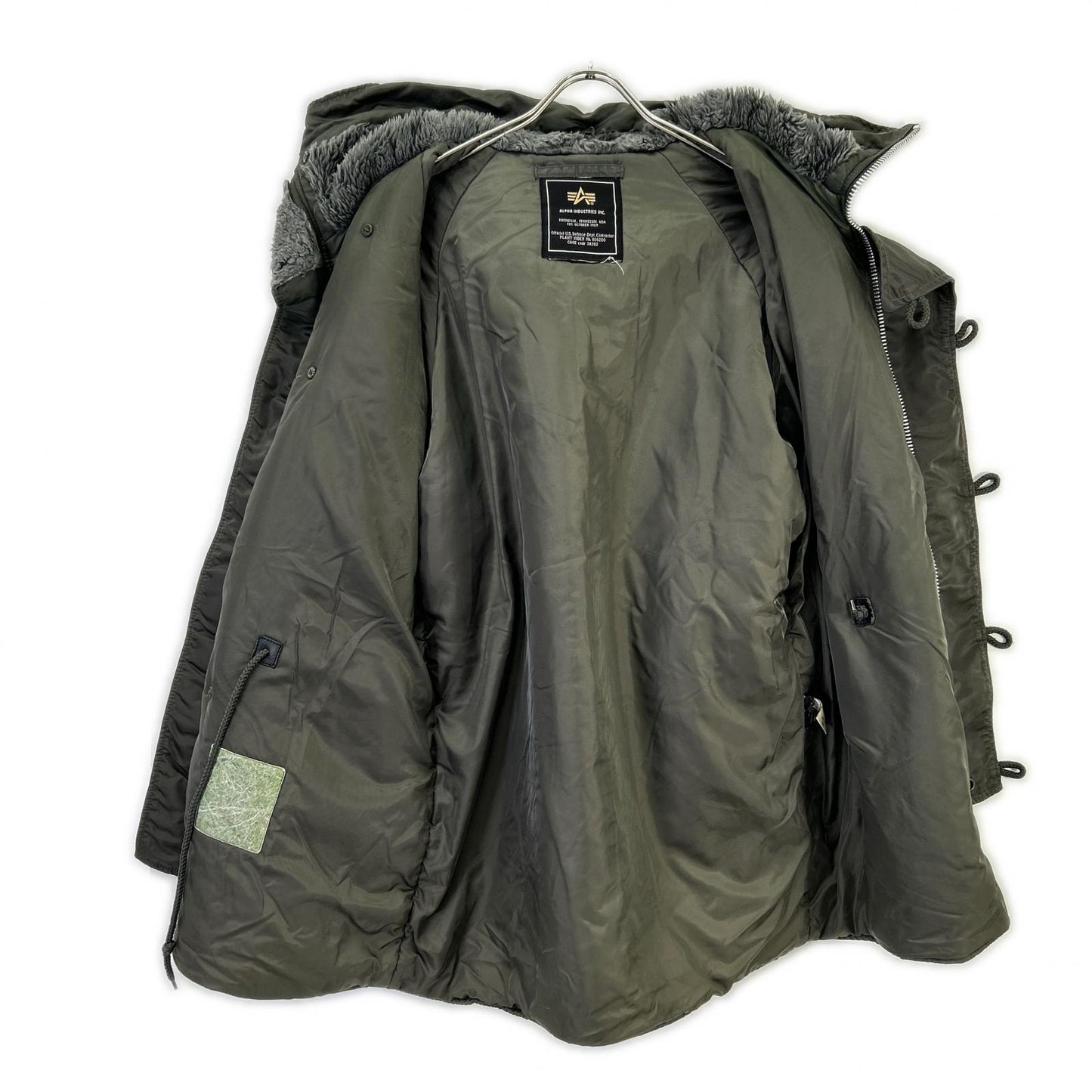 ALPHA INDUSTRIES アルファインダストリーズ 20024-76 カーキ N-3B フライトジャケット コート