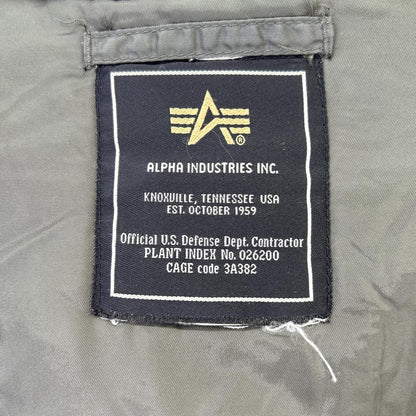 ALPHA INDUSTRIES アルファインダストリーズ 20024-76 カーキ N-3B フライトジャケット コート