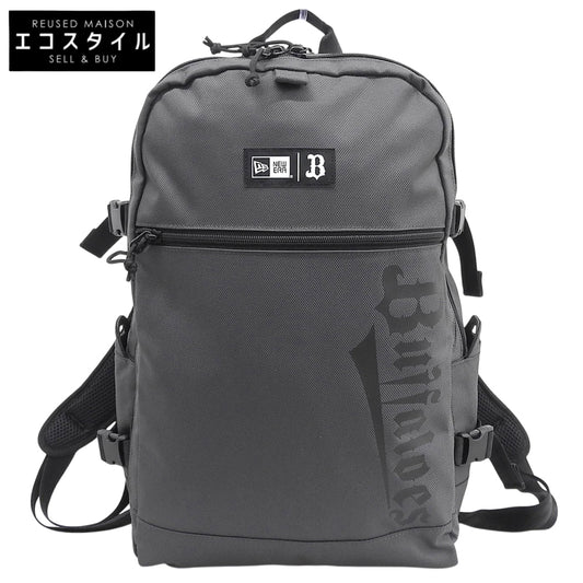 NEWERA ニューエラ 美品 オリックスバッファローズ FC限定 グレー バックパック リュック・デイパック メンズ リュック バックパック