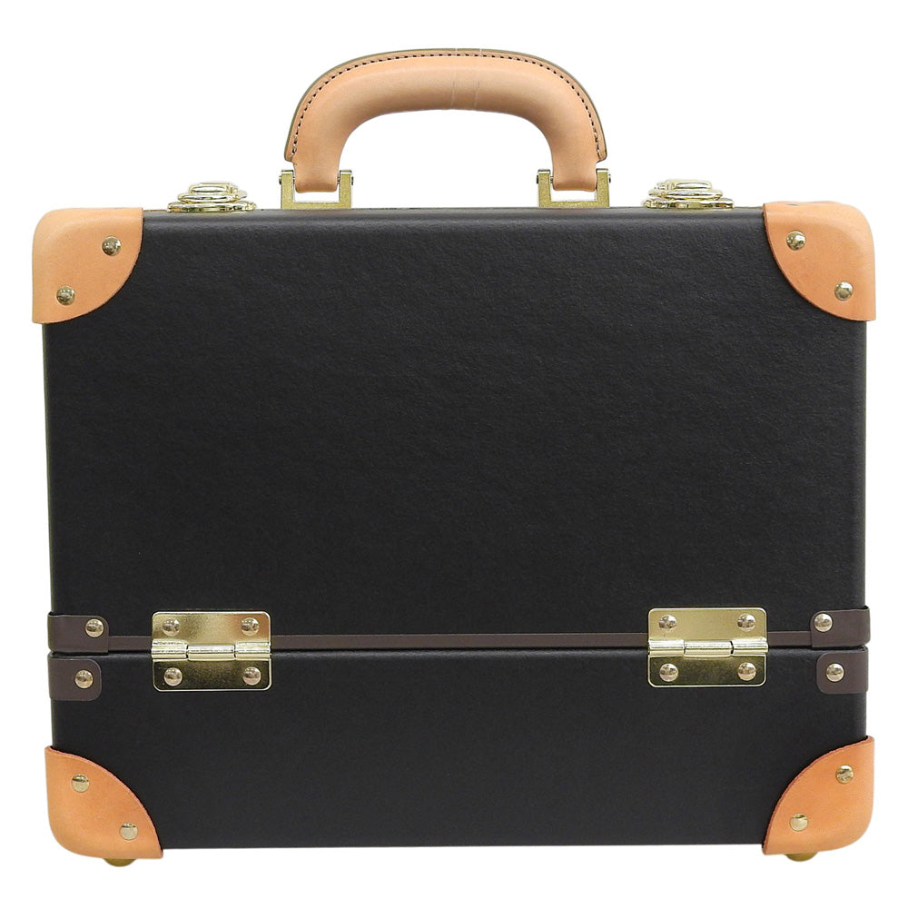TIMEVOYAGER タイムボイジャー 美品 シューケアコレクションケース ハンドバッグ メンズ ブラック ハンドバッグ