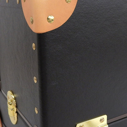TIMEVOYAGER タイムボイジャー 美品 シューケアコレクションケース ハンドバッグ メンズ ブラック ハンドバッグ