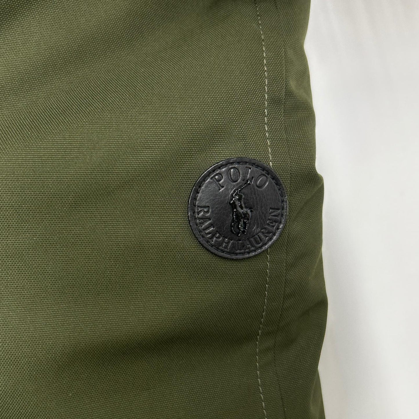 POLO RALPH LAUREN ポロ ラルフローレン カーキ ファー付き ダウンジャケット ジャケット
