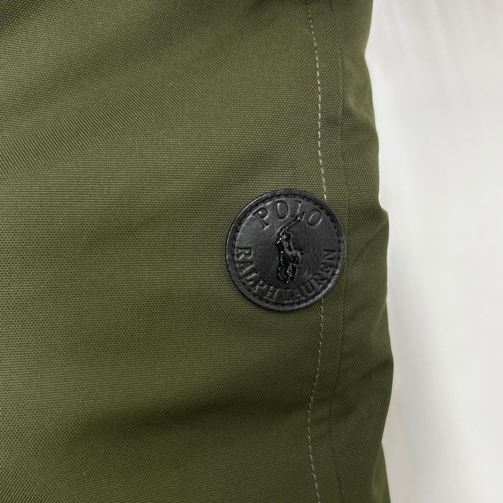 POLO RALPH LAUREN ポロ ラルフローレン カーキ ファー付き ダウンジャケット ジャケット