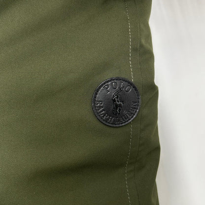 POLO RALPH LAUREN ポロ ラルフローレン カーキ ファー付き ダウンジャケット ジャケット