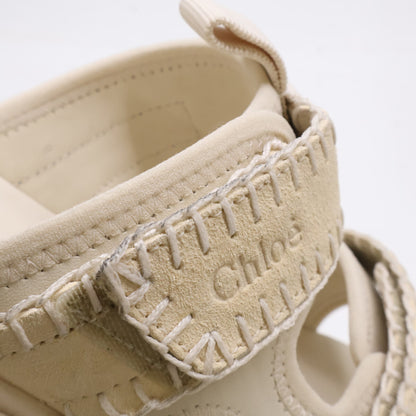 CHLOE クロエ スウェートベルト Lilli プラットフォーム スライドサンダル シューズ