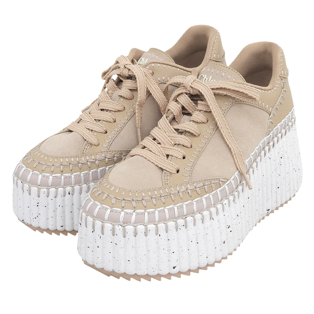 Chloe クロエ 美品 NAMA ウェッジスニーカー シューズ レディース