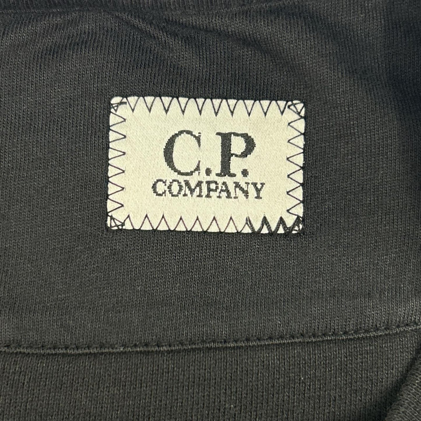 C.P.COMPANY C.P.公司 19CMSS249A 25AW 黑色 加绒圆领卫衣 上衣