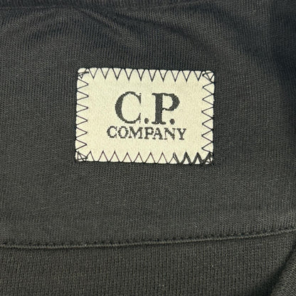C.P.COMPANY C.P.公司 19CMSS249A 25AW 黑色 加绒圆领卫衣 上衣