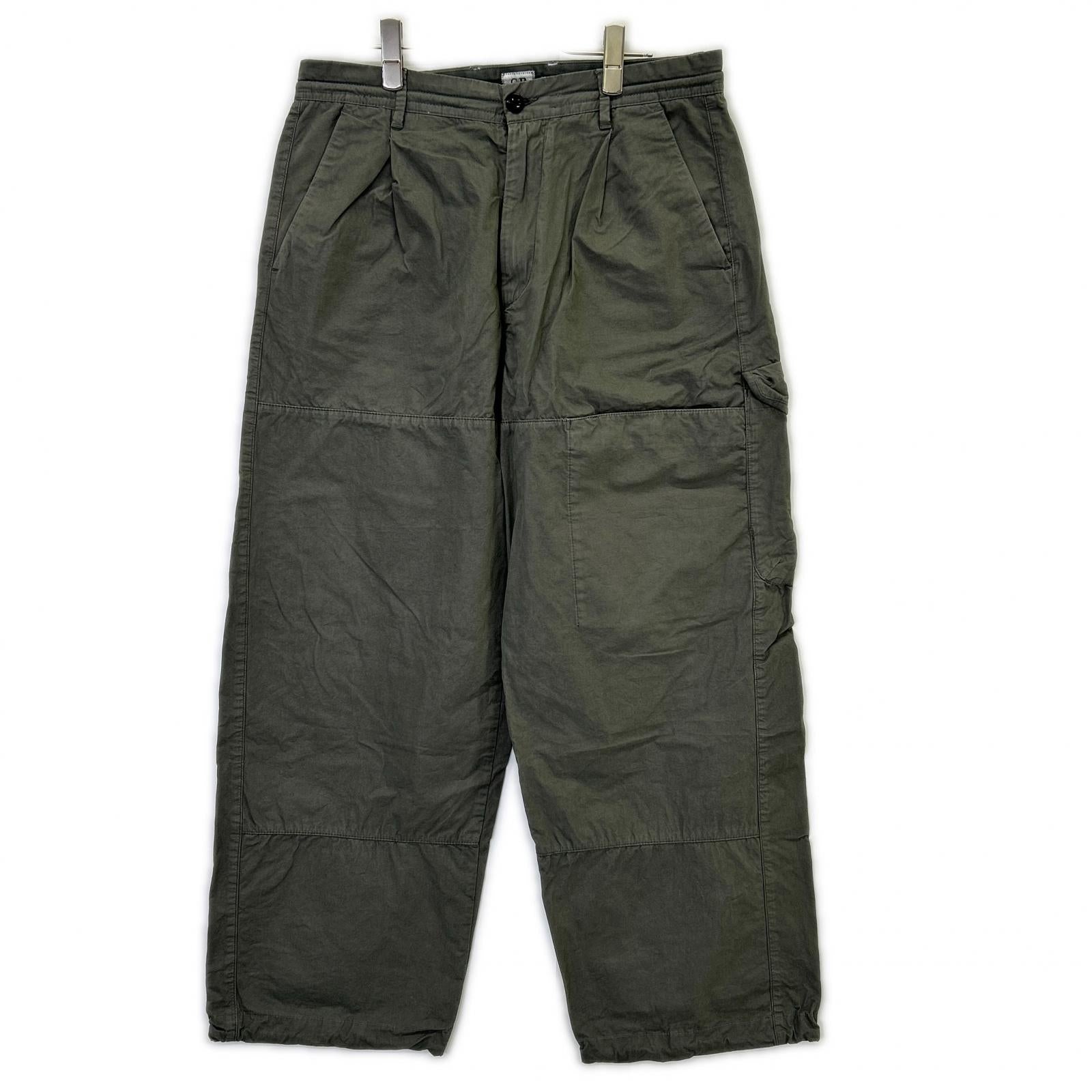 C.P.COMPANY シーピーカンパニー 9CMPA065A カーキ CARGO PT IN MICROPEPS PEACHED ボトムス