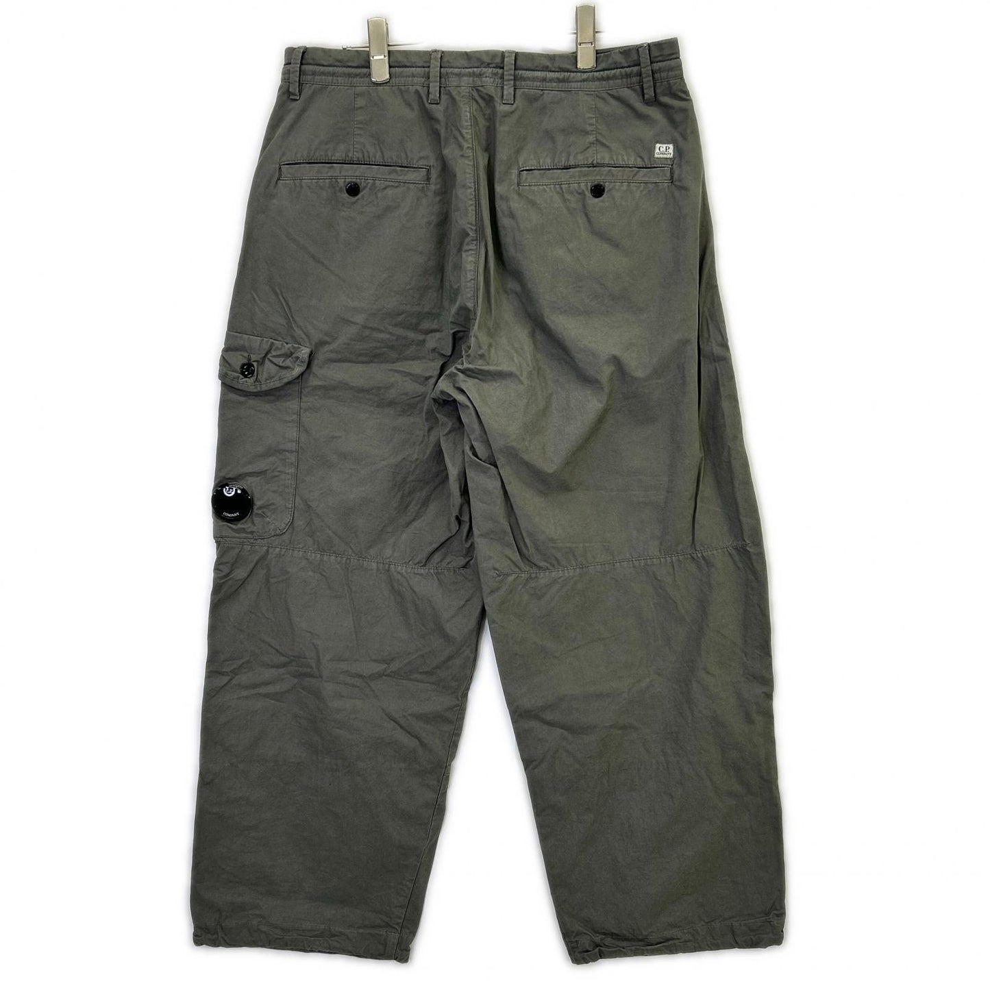 C.P.COMPANY シーピーカンパニー 9CMPA065A カーキ CARGO PT IN MICROPEPS PEACHED ボトムス