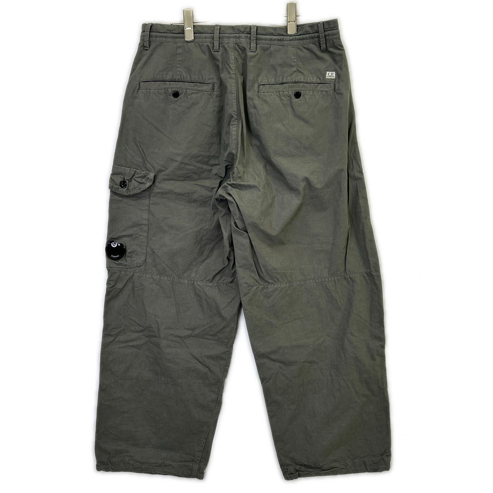 C.P.COMPANY シーピーカンパニー 9CMPA065A カーキ CARGO PT IN MICROPEPS PEACHED ボトムス
