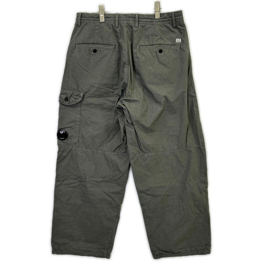 C.P. Company 9CMPA065A Khaki CARGO PT IN MICROPEPS PEACHED Bottoms