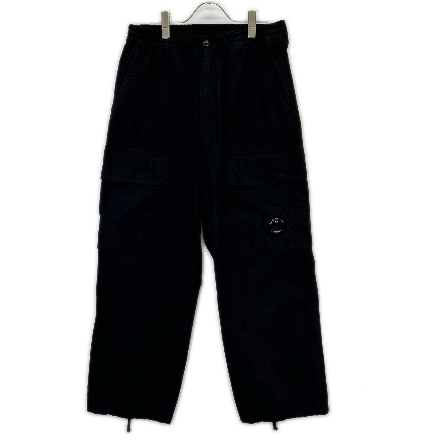C.P.COMPANY シーピーカンパニー 19CMPA066A　25AW ブラック CARGO PT IN MICROPEPS PEACHED ボトムス