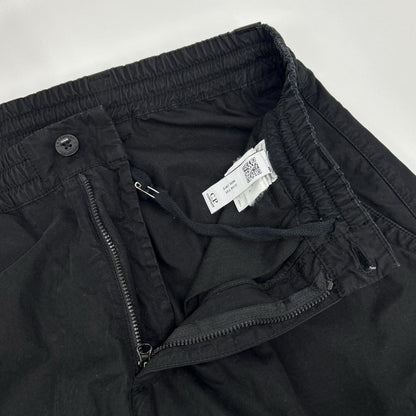 C.P.COMPANY シーピーカンパニー 19CMPA066A　25AW ブラック CARGO PT IN MICROPEPS PEACHED ボトムス