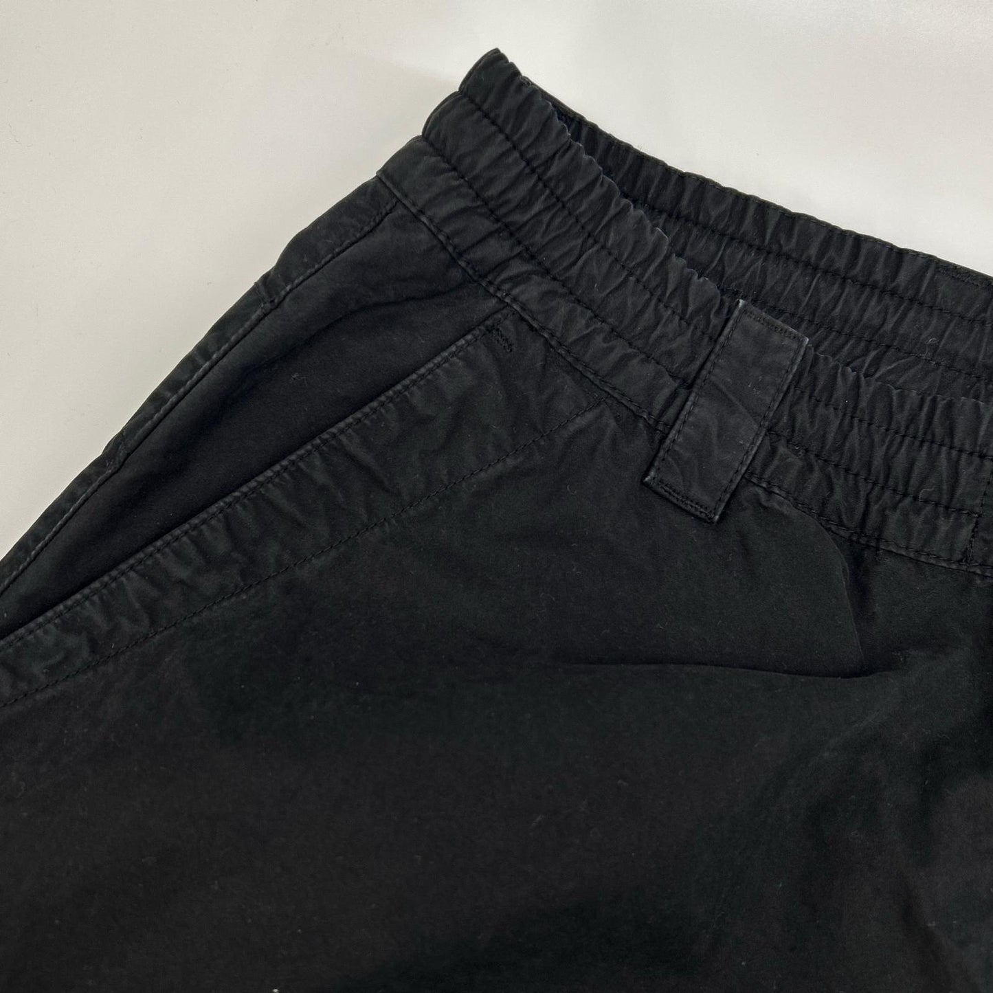 C.P.COMPANY シーピーカンパニー 19CMPA066A　25AW ブラック CARGO PT IN MICROPEPS PEACHED ボトムス