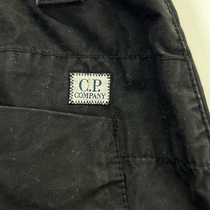 C.P.COMPANY シーピーカンパニー 19CMPA066A　25AW ブラック CARGO PT IN MICROPEPS PEACHED ボトムス